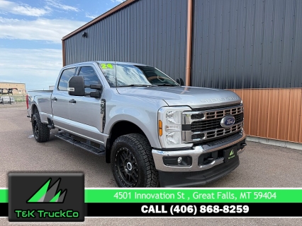 Used 2024 Ford Super Duty F-350 4WD XLT Crew Cab SRW 8' Box at T&K TruckCo near Great Falls, MT