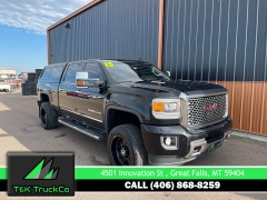 Used 2015 GMC Sierra 2500 4WD Crew Cab Denali Duramax Plus at T&K TruckCo near Great Falls, MT