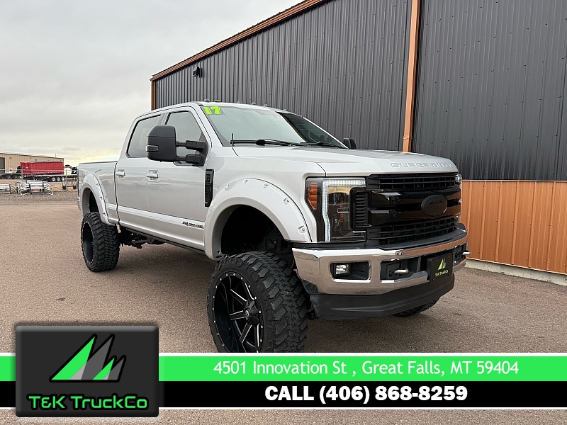 Used 2017  Ford Super Duty F-250 4WD Crew Cab Lariat at T&K TruckCo near Great Falls&comma; MT