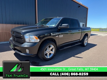 Used 2017 Ram 1500 4WD Crew Cab Tradesman at T&K TruckCo near Great Falls, MT