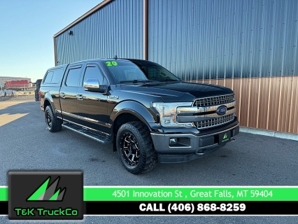 Used 2020 Ford F-150 4WD SuperCrew Lariat 6 1/2 at T&K TruckCo near Great Falls, MT