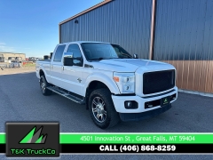Used 2015 Ford Super Duty F-350 4WD Crew Cab Platinum SRW at T&K TruckCo near Great Falls, MT