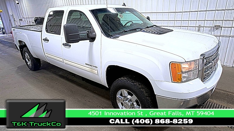 Used 2014  GMC Sierra 3500 4WD Crew Cab SLE SRW Longbed at T&K TruckCo near Great Falls, MT