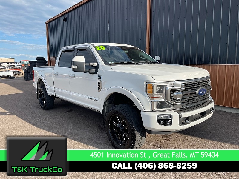 Used 2020 Ford Super Duty F-350 4WD Crew Cab Limited SRW at T&K TruckCo near Great Falls, MT