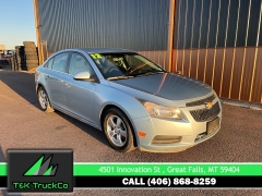 Used 2012 Chevrolet Cruze 4d Sedan LT1 at T&K TruckCo near Great Falls, MT