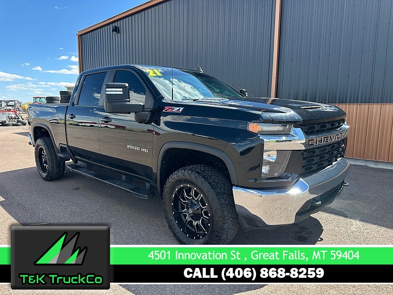 Used 2021 Chevrolet Silverado 2500HD 4WD Crew Cab 159" LT Dsl at T&K TruckCo near Great Falls, MT