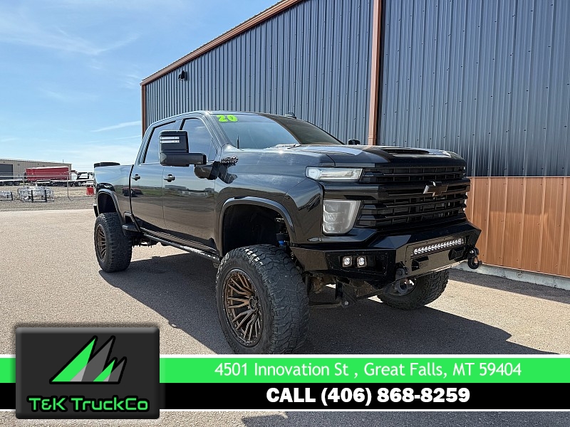 Used 2020  Chevrolet Silverado 2500 4WD Crew Cab High Country Dsl at T&K TruckCo near Great Falls&comma; MT