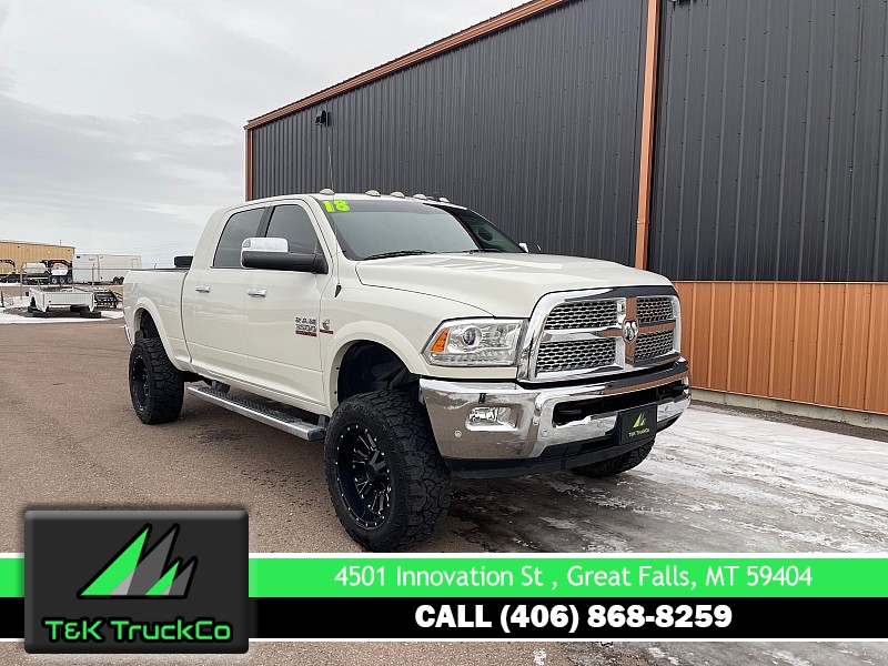 Used 2018  Ram 3500 4WD Mega Cab Laramie at T&K TruckCo near Great Falls, MT