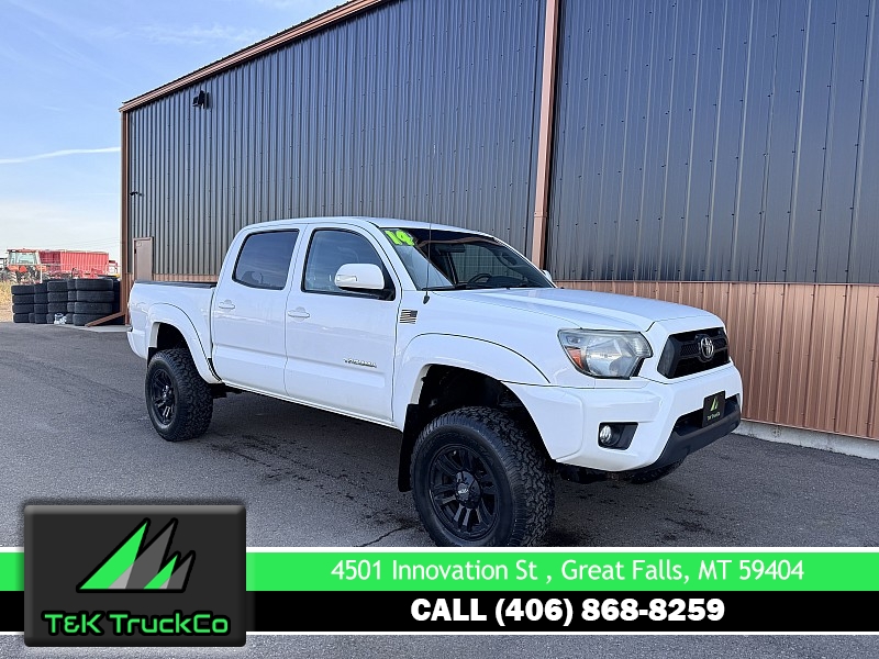 Used 2014  Toyota Tacoma 4WD Double Cab Short Bed Auto at T&K TruckCo near Great Falls, MT