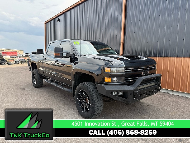 Used 2019  Chevrolet Silverado 2500 4WD Crew Cab LTZ at T&K TruckCo near Great Falls, MT