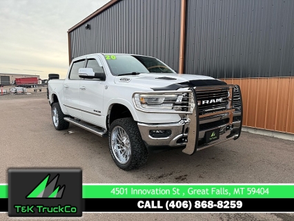 Used 2020 Ram 1500 4WD Crew Cab Laramie at T&K TruckCo near Great Falls, MT