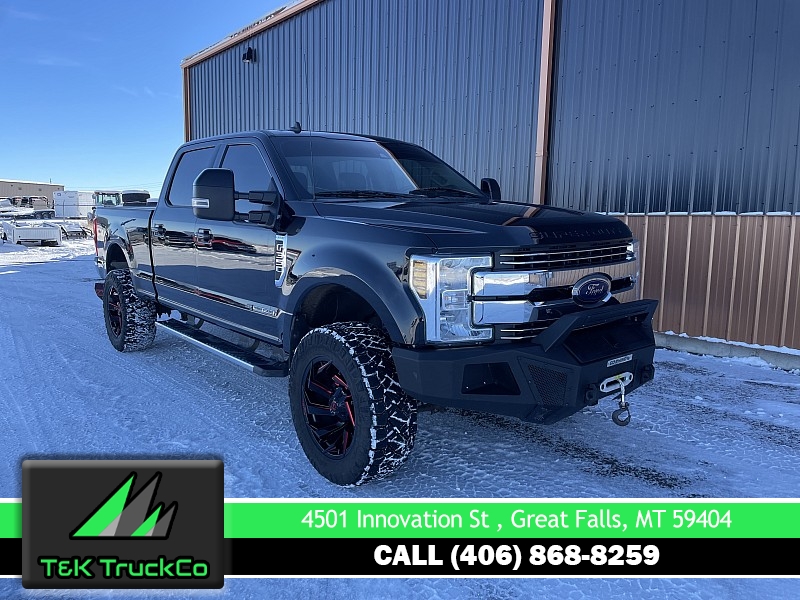 Used 2019  Ford Super Duty F-350 4WD Crew Cab Lariat SRW at T&K TruckCo near Great Falls, MT