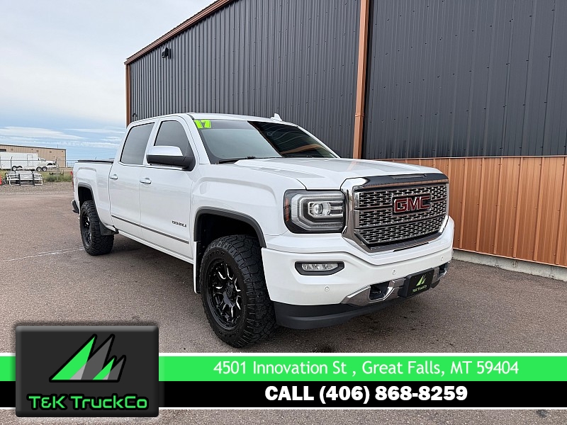 Used 2017  GMC Sierra 1500 4WD Crew Cab Denali Longbed at T&K TruckCo near Great Falls&comma; MT