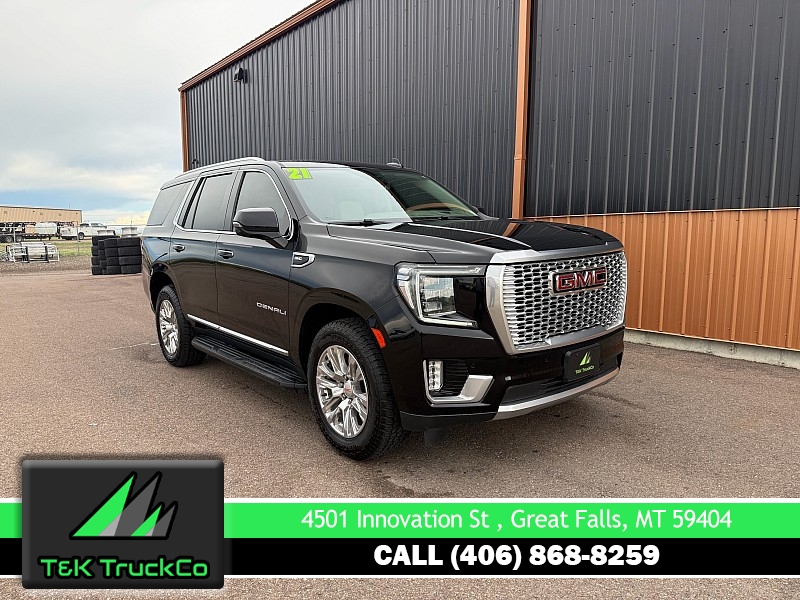 Used 2021  GMC Yukon 4WD 4dr Denali at T&K TruckCo near Great Falls&comma; MT