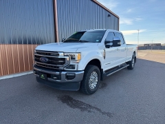 Used 2021  Ford Super Duty F-350 4WD LARIAT Crew Cab SRW 8' Box at T&K TruckCo near Great Falls&comma; MT