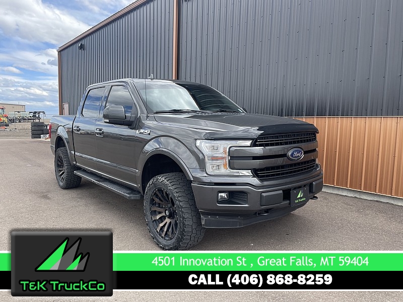 Used 2018  Ford F-150 4WD SuperCrew Lariat 5 1/2 at T&K TruckCo near Great Falls, MT