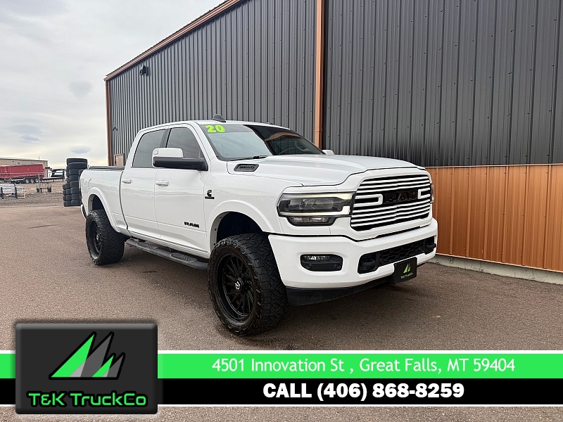 Used 2020  Ram 2500 4WD Crew Cab Laramie at T&K TruckCo near Great Falls&comma; MT