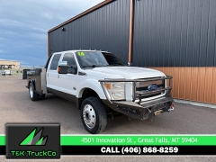 Used 2016  Ford Super Duty F-450 4WD Crew Cab King Ranch DRW at T&K TruckCo near Great Falls&comma; MT