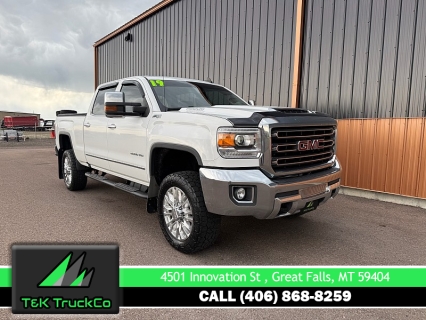Used 2019 GMC Sierra 2500 4WD Crew Cab SLT at T&K TruckCo near Great Falls, MT