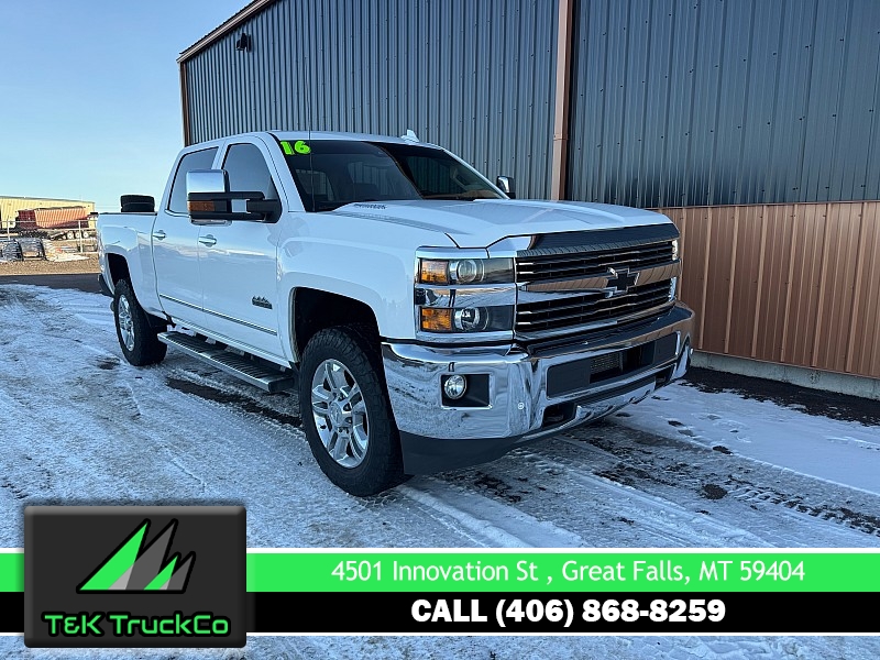 Used 2016  Chevrolet Silverado 2500 4WD Crew Cab High Country at T&K TruckCo near Great Falls&comma; MT