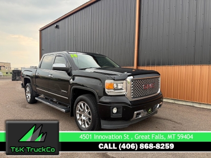 Used 2014 GMC Sierra 1500 4WD Crew Cab Denali at T&K TruckCo near Great Falls, MT