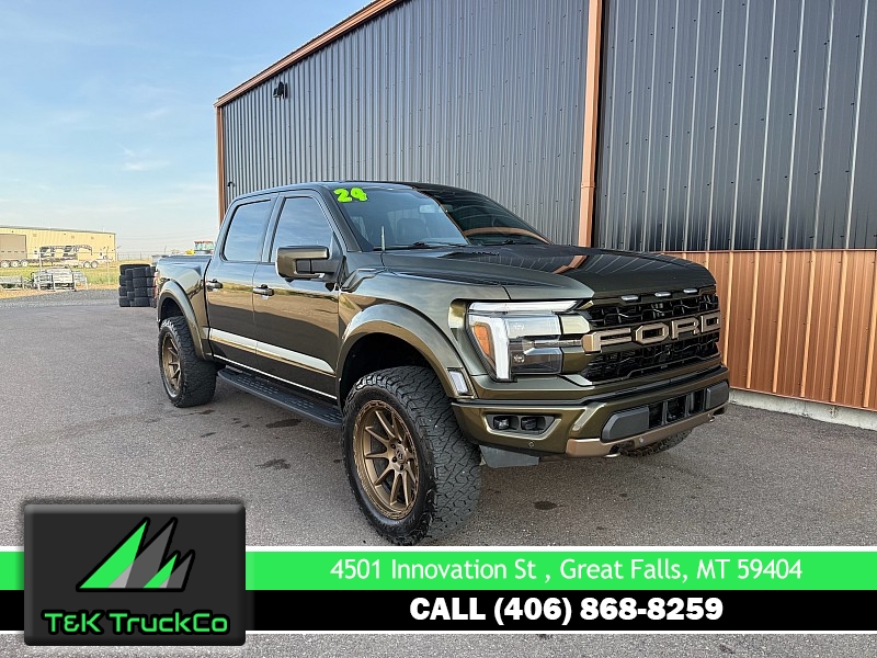 Used 2024  Ford F-150 4WD Raptor SuperCrew 5&period;5' Box at T&K TruckCo near Great Falls&comma; MT