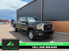  2015 GMC Sierra 3500 4WD Crew Cab SLT Duramax Plus SRW at T&K TruckCo near Great Falls, MT