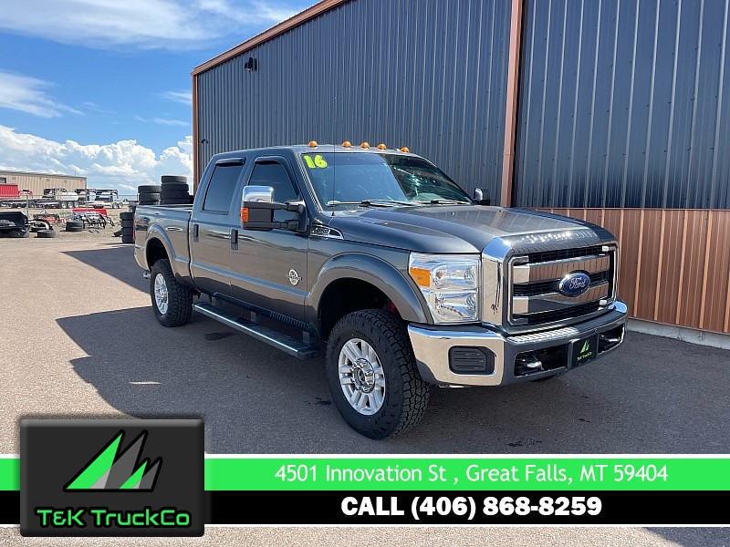 Used 2016 Ford Super Duty F-250 4WD Crew Cab Lariat at T&K TruckCo near Great Falls, MT