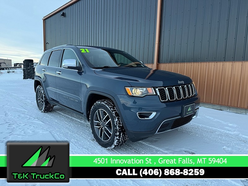 Used 2021  Jeep Grand Cherokee Limited 4x4 at T&K TruckCo near Great Falls, MT