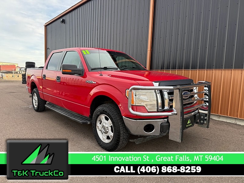 Used 2011  Ford F-150 4WD Supercrew XLT 5 1&sol;2 at T&K TruckCo near Great Falls&comma; MT