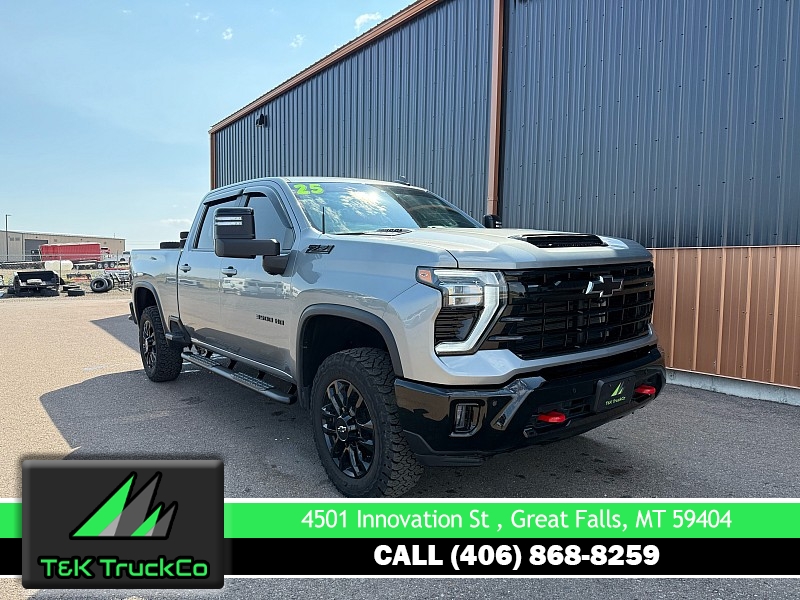 Used 2025 Chevrolet Silverado 3500HD 4WD Crew Cab 159" LT Gas at T&K TruckCo near Great Falls, MT