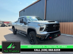 Used 2025 Chevrolet Silverado 3500HD 4WD Crew Cab 159" LT Gas at T&K TruckCo near Great Falls, MT