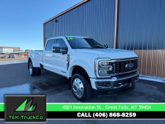 Used 2024  Ford Super Duty F-450 4WD LARIAT Crew Cab DRW 8' Box at T&K TruckCo near Great Falls&comma; MT