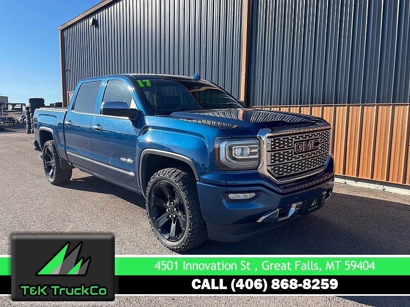 Used 2017 GMC Sierra 1500 4WD Crew Cab Denali Longbed at T&K TruckCo near Great Falls, MT