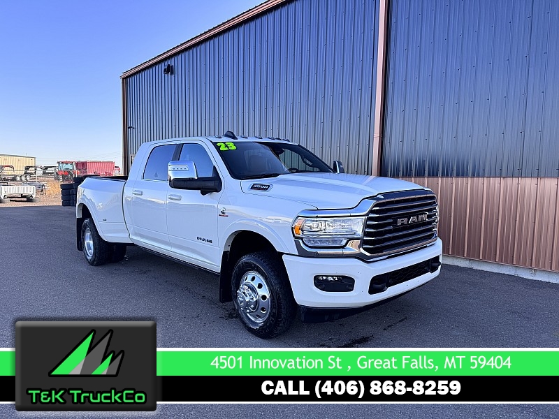 Used 2023  Ram 3500 4WD Longhorn Mega Cab 6'4" Box at T&K TruckCo near Great Falls, MT