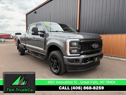 Used 2023 Ford Super Duty F-350 4WD XLT Crew Cab SRW 8' Box at T&K TruckCo near Great Falls, MT