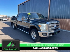 Used 2015 Ford Super Duty F-350 4WD Crew Cab XLT SRW Longbed at T&K TruckCo near Great Falls, MT