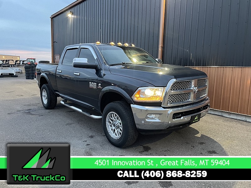 Used 2017  Ram 3500 4WD Crew Cab Laramie at T&K TruckCo near Great Falls, MT