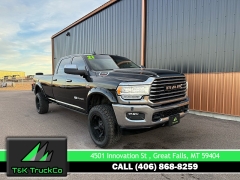  2021 Ram 3500 4WD Longhorn Crew Cab 8' Box at T&K TruckCo near Great Falls, MT