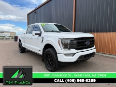  2021 Ford F-150 4WD LARIAT SuperCrew 6.5' Box Hybrid at T&K TruckCo near Great Falls, MT
