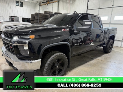 Used 2020 Chevrolet Silverado 2500 4WD Crew Cab LT Dsl at T&K TruckCo near Great Falls, MT