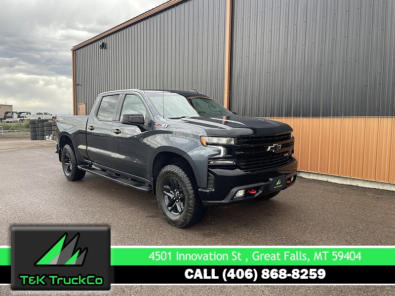 Used 2021  Chevrolet Silverado 1500 4WD Crew Cab 157" LT Trail Boss at T&K TruckCo near Great Falls, MT