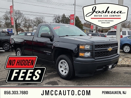 Used 2015 Chevrolet Silverado 1500 2WD Reg Cab Work Truck Longbed at Joshua Motor Company near Pennsauken, NJ