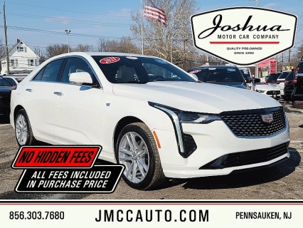 Used 2021 Cadillac CT4 4dr Sdn Luxury AWD at Joshua Motor Company near Pennsauken, NJ