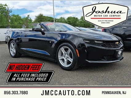 Used 2019 Chevrolet Camaro 2d Convertible 1LT V6 at Joshua Motor Company near Pennsauken, NJ