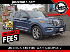 Used 2020 Ford Explorer 4d SUV 4WD Platinum 3.0L EcoBoost at Joshua Motor Company near Pennsauken, NJ