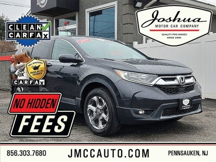 Used 2017 Honda CR-V 4d SUV AWD EX-L Navigation at Joshua Motor Company near Pennsauken, NJ
