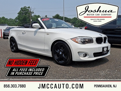 Used 2012 BMW 1 Series 2dr Conv 128i SULEV at Joshua Motor Company near Pennsauken, NJ