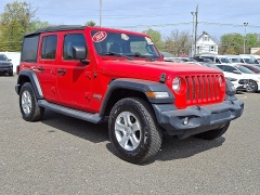 Used 2018 Jeep Wrangler Unlimited 4d SUV 4WD Sport at Joshua Motor Company near Pennsauken, NJ