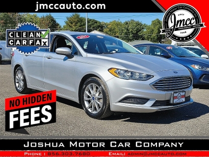 Used 2017 Ford Fusion 4d Sedan SE 1.5L EcoBoost at Joshua Motor Company near Pennsauken, NJ